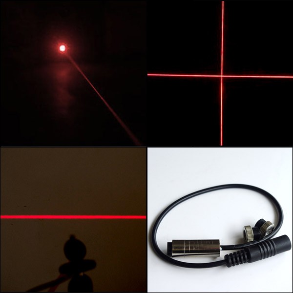 650nm 30mW 빨간색 laser module 3IN1 Dot/Line/Crosshair - Click Image to Close